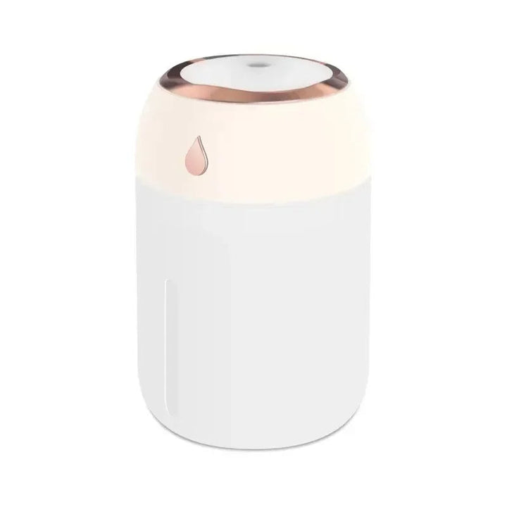 Mini Luftfukter og Aroma Diffuser med LED Lys Luvikno