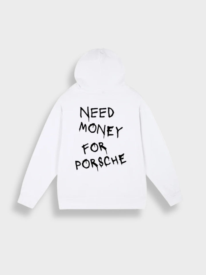 Luvik | Tarvitsen rahaa Porsche huppari Unisex