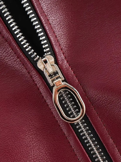 Luvik | Tekonahkainen Bomber-takki