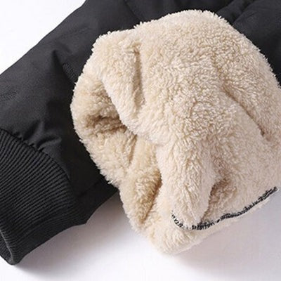 Luvik | Miesten kaksikerros-housut - Fleecemateriaalilla vuorattu & tyylikäs muotoilu