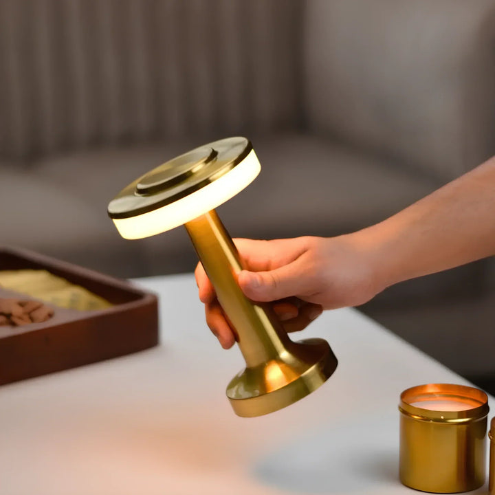 Luvikno | Trådlampe Retro Bordlampe - LumiBar