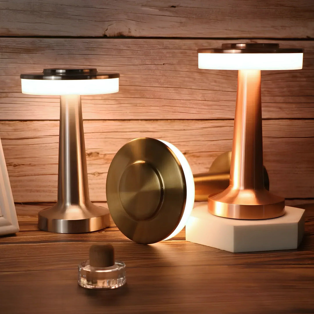 Luvikno | Trådlampe Retro Bordlampe - LumiBar
