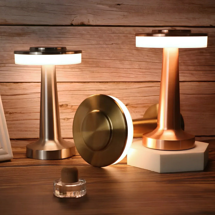 Luvikno | Trådlampe Retro Bordlampe - LumiBar