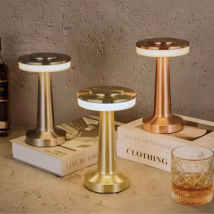Luvikno | Trådlampe Retro Bordlampe - LumiBar