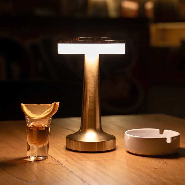 Luvikno | Trådlampe Retro Bordlampe - LumiBar