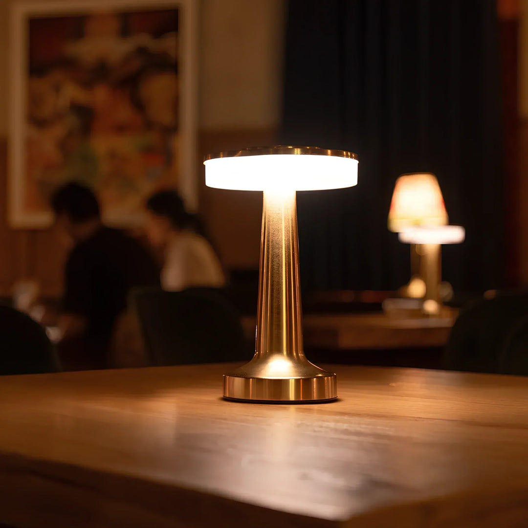 Luvikno | Trådlampe Retro Bordlampe - LumiBar