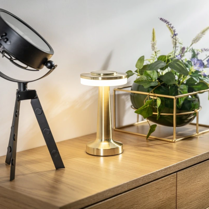 Luvikno | Trådlampe Retro Bordlampe - LumiBar