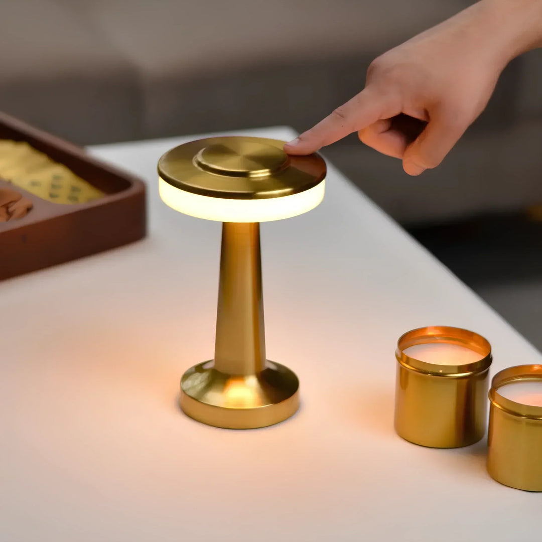 Luvikno | Trådlampe Retro Bordlampe - LumiBar