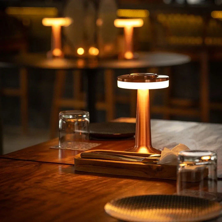 Luvikno | Trådlampe Retro Bordlampe - LumiBar
