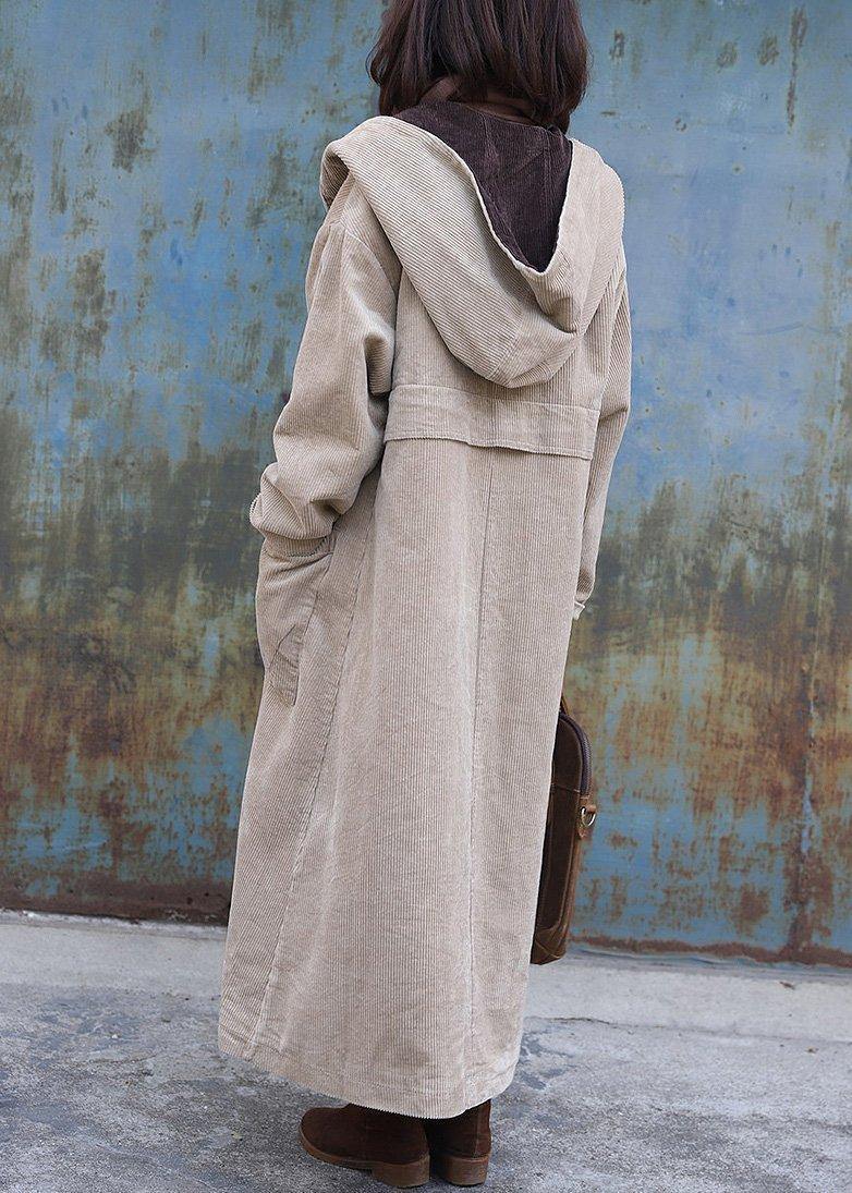 Luvik | nude muoti suuri koko talv mantelilla vetoketjulla huppari talvimantelit