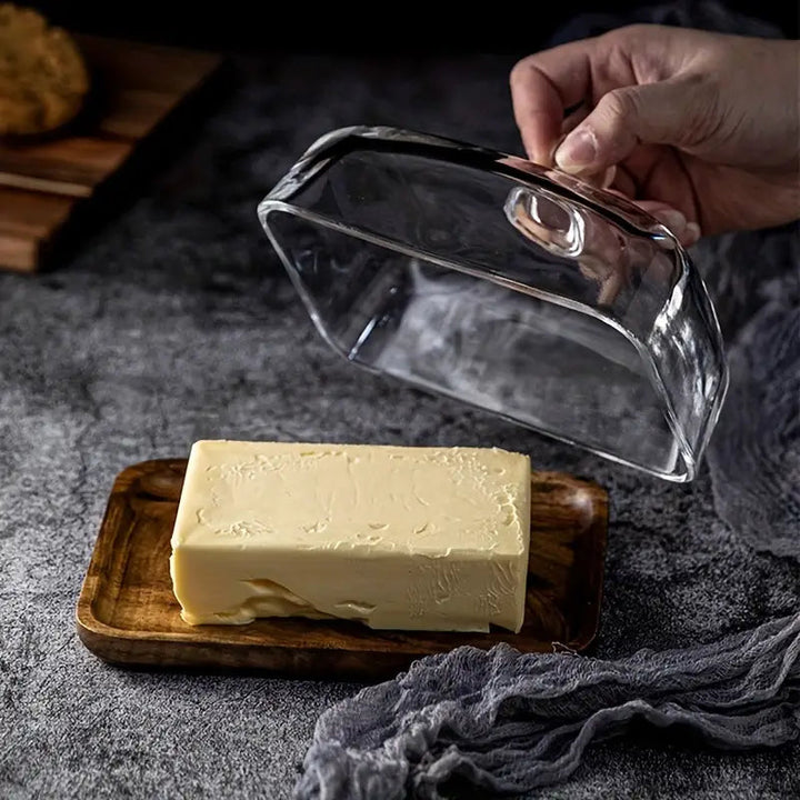 Luvikno | Tre- og Glass Smørholder - ButterElegance