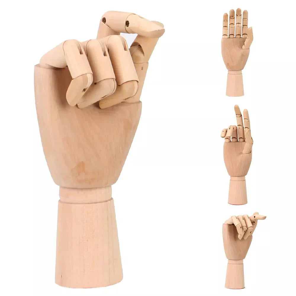 Treet Movable Håndmodell 25cm Modern Kunst Referanse | Luvikno