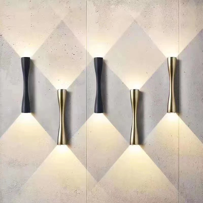 RéconfortGlow – Elegant Vanntett Vegglampe for Innendørs og Utendørs Luvikno