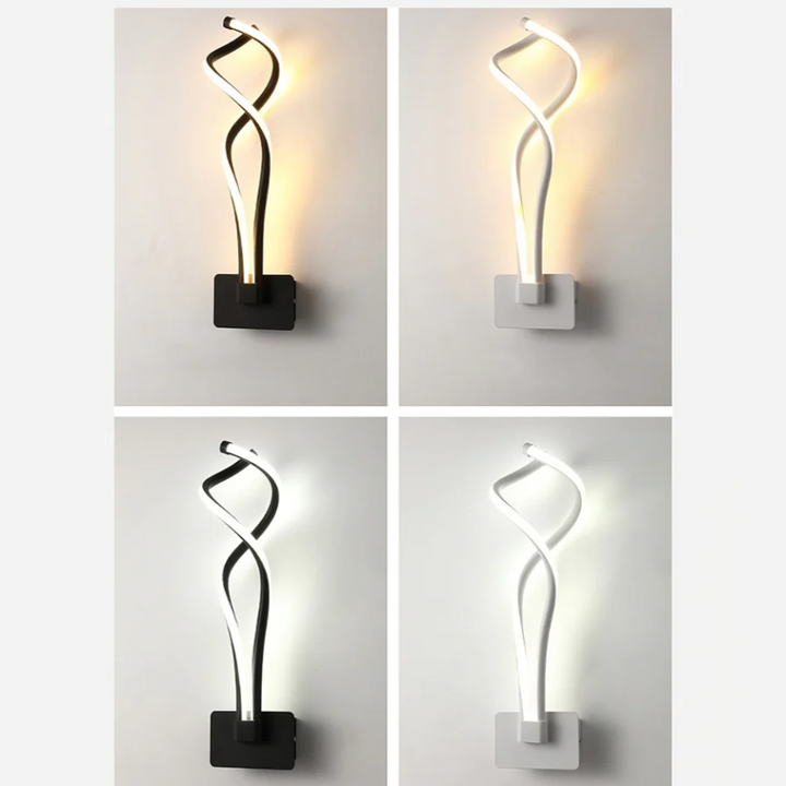 ÉclatHarmonieux – Elegant Vegglampe for en Avslappende Atmosfære Luvikno