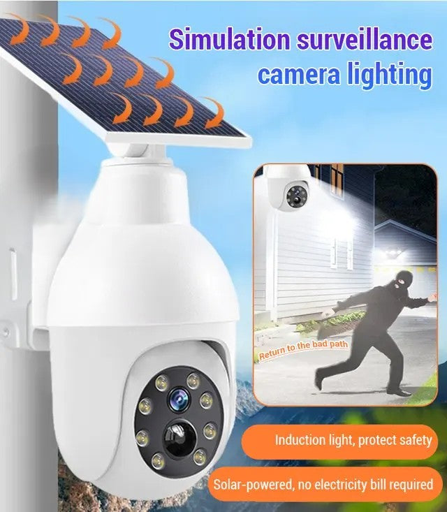 Solenergidrevet bevegelsessensor smart vanntett dummy kamera | Luvikno