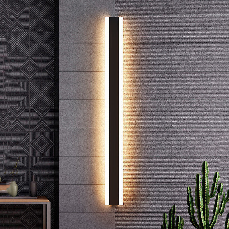 LED Utendørs Lang Vegglampe Luvikno