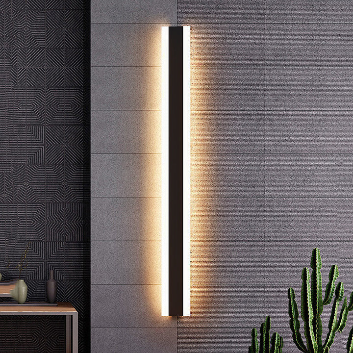 LED Utendørs Lang Vegglampe Luvikno