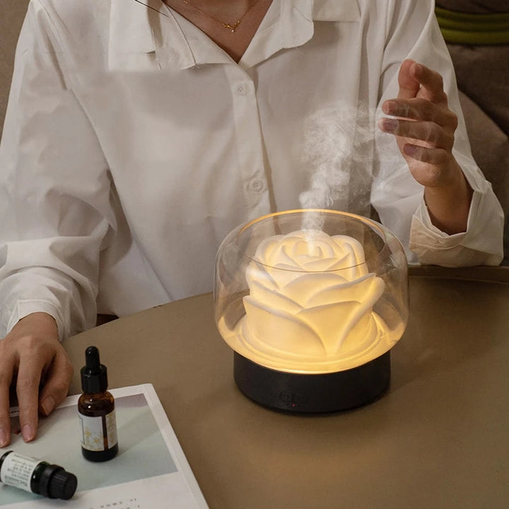 ÉclatScent – Luksus Duft Diffuser med LED Belysning Luvikno