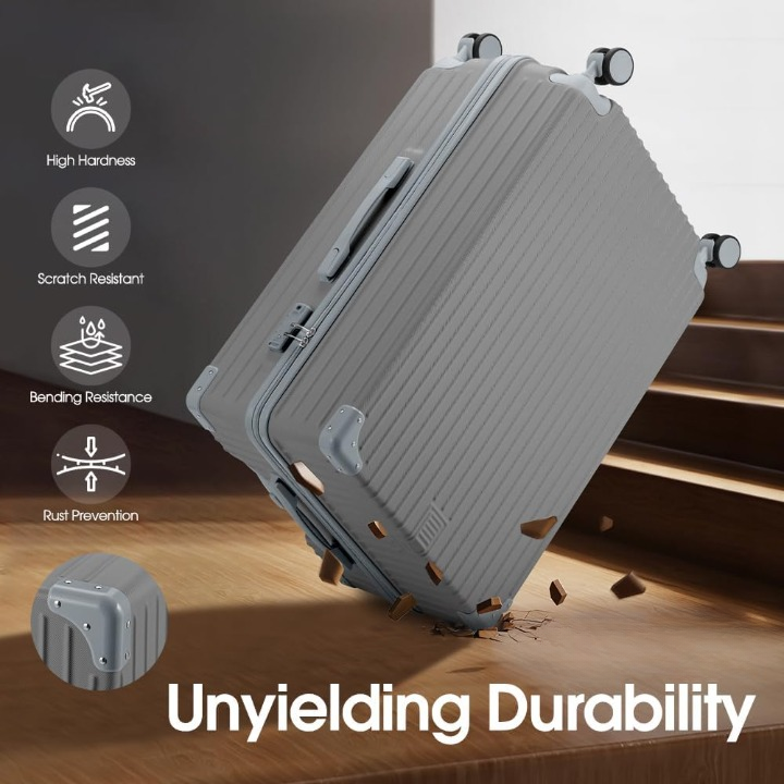 ABS Hard Shell Bagasje med Spinner Hjul & TSA Lås | Luvikno