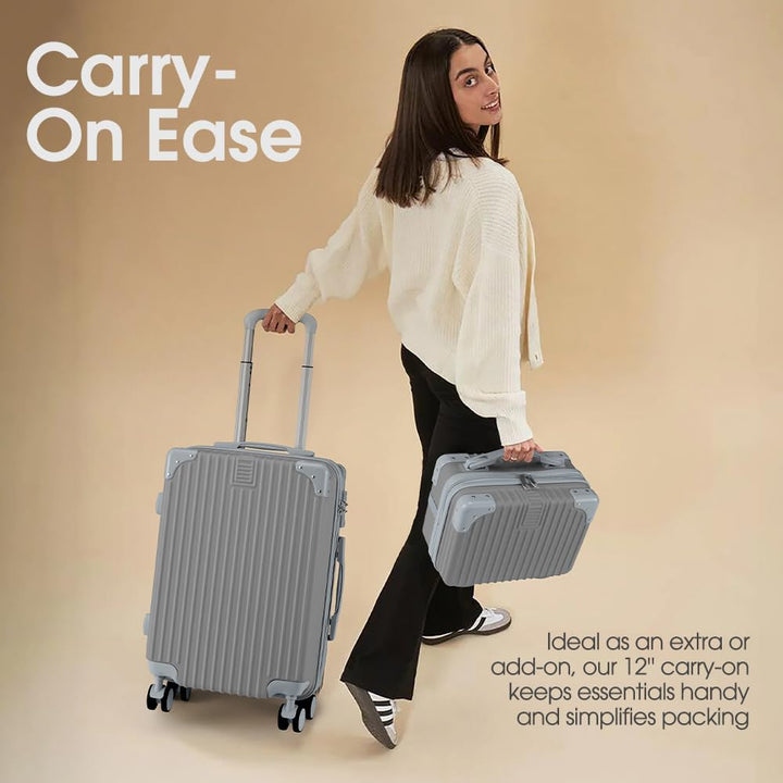 ABS Hard Shell Bagasje med Spinner Hjul & TSA Lås | Luvikno