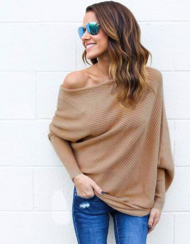 Luvik off-the-shoulder -pusero