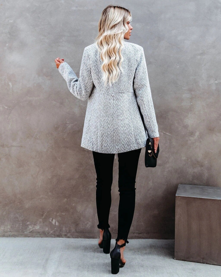 Luvik - Tyylikäs tweed-takki siirtymäkauteen