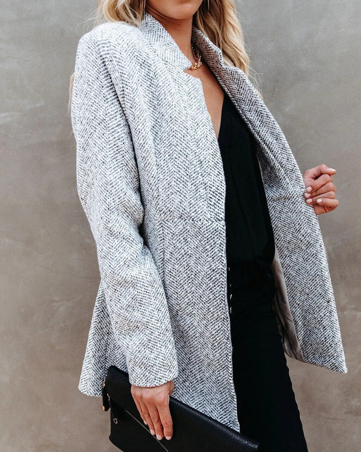 Luvik - Tyylikäs tweed-takki siirtymäkauteen