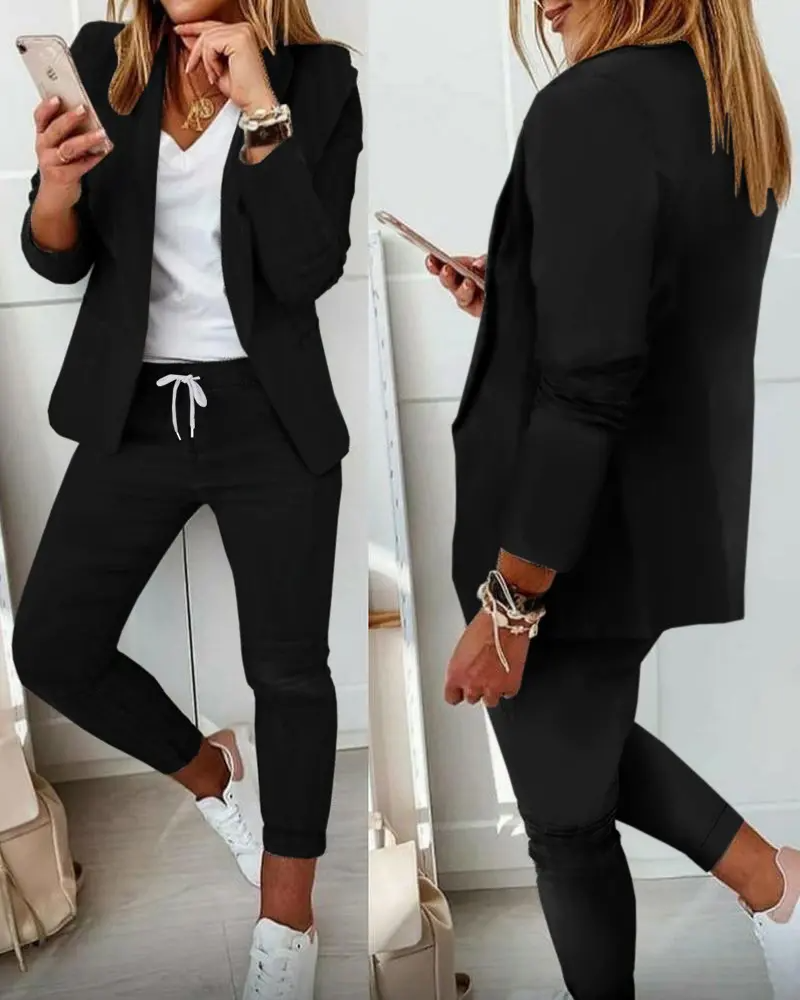 Luvik Elegant Blazer Set