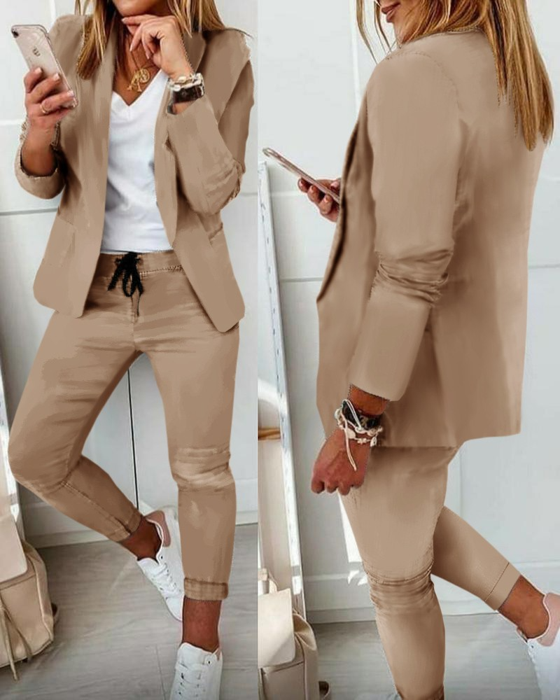 Luvik Elegant Blazer Set